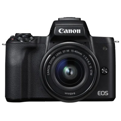 Canon EOS M50 Mark II Noir VLOGGER KiT + EF-M 15-45 mm IS STM Noir-27